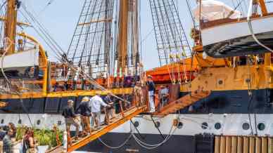 Il sogno del mare approda a Cagliari: benvenuta Amerigo Vespucci
