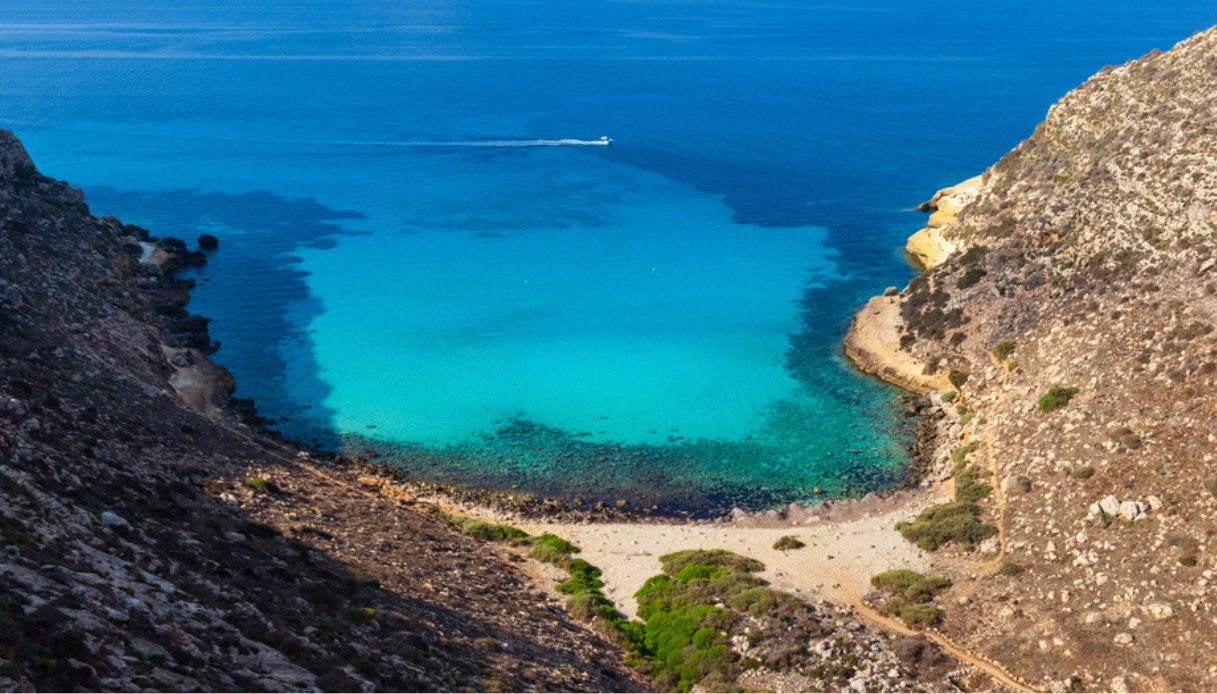 Cala Pulcino, Lampedusa