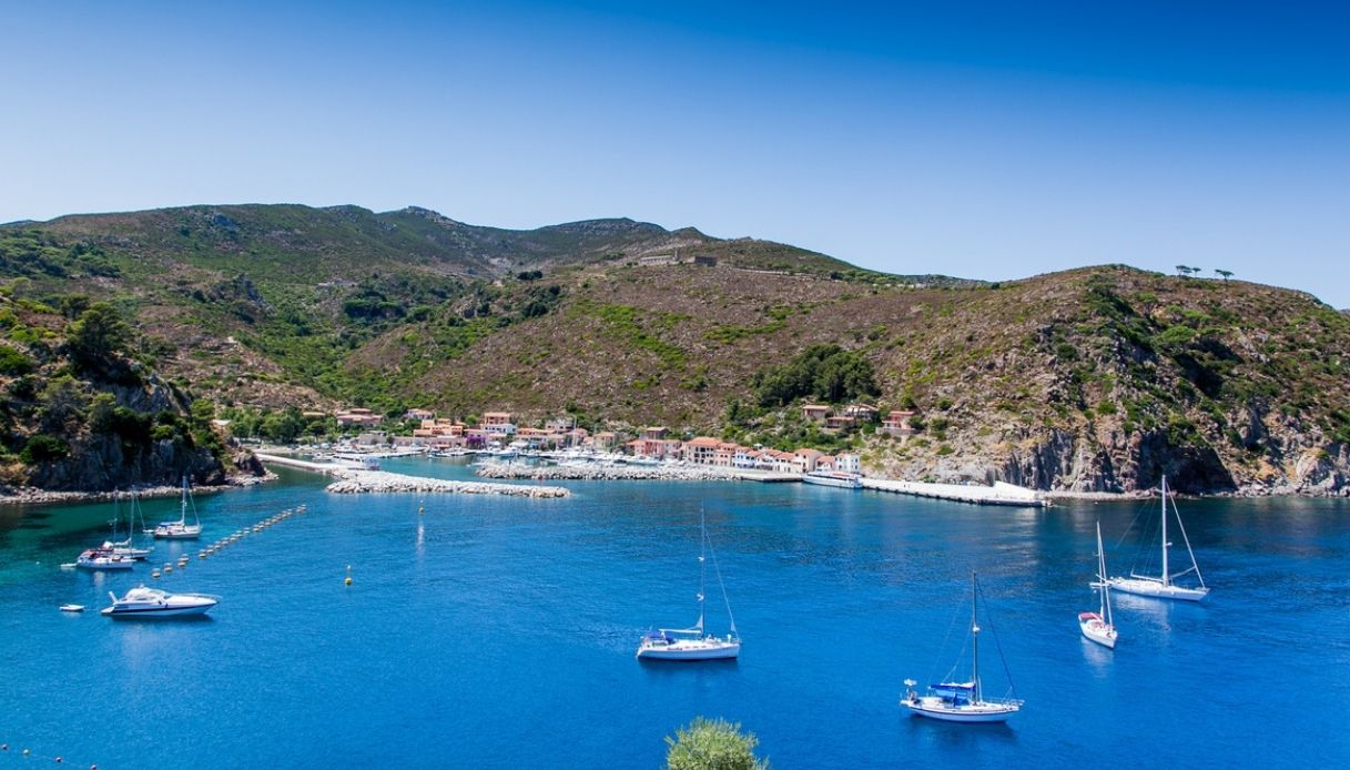 Le spiagge di Capraia