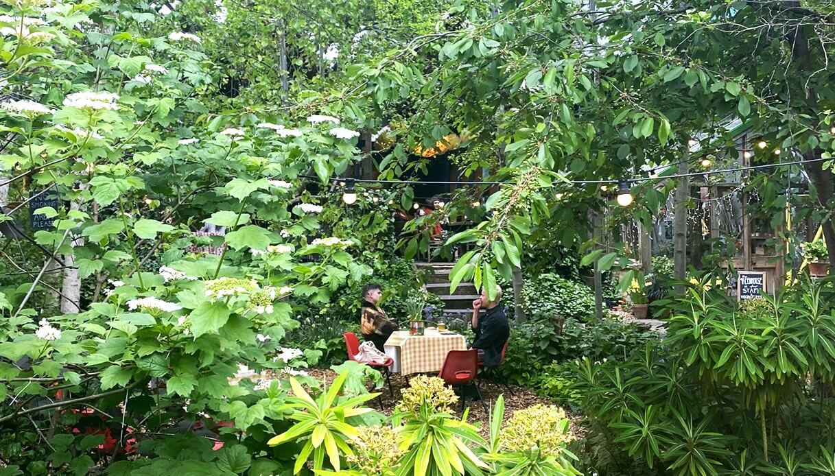 Eastern Curve Garden a Dalston, Londra