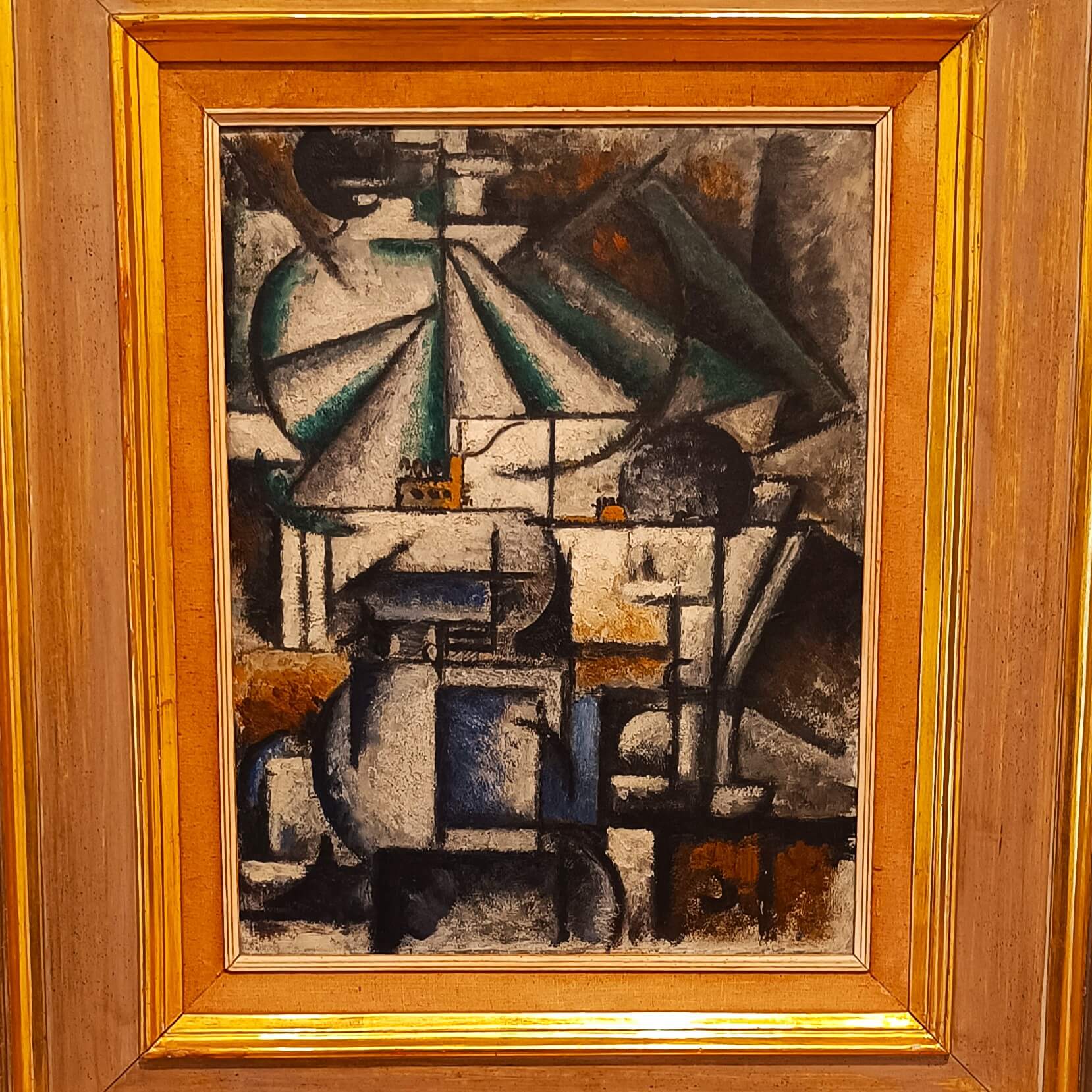 Ardengo Soffici Decomposizione dei piani di una lampada Estorick Collection Islington Londra