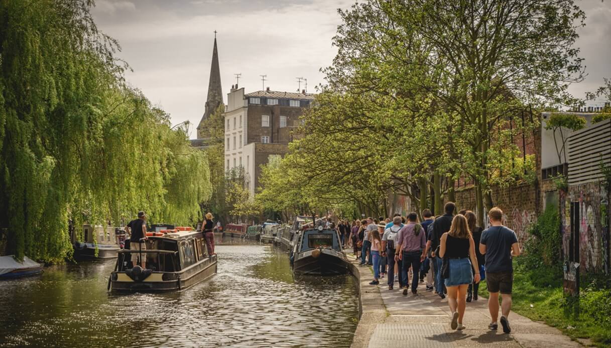 Regent's Canal Islington Londra