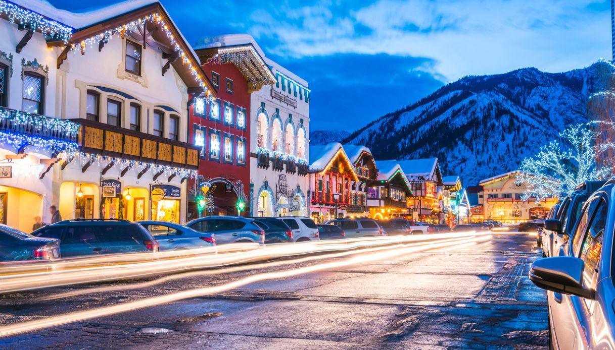 Leavenworth durante il periodo natalizio