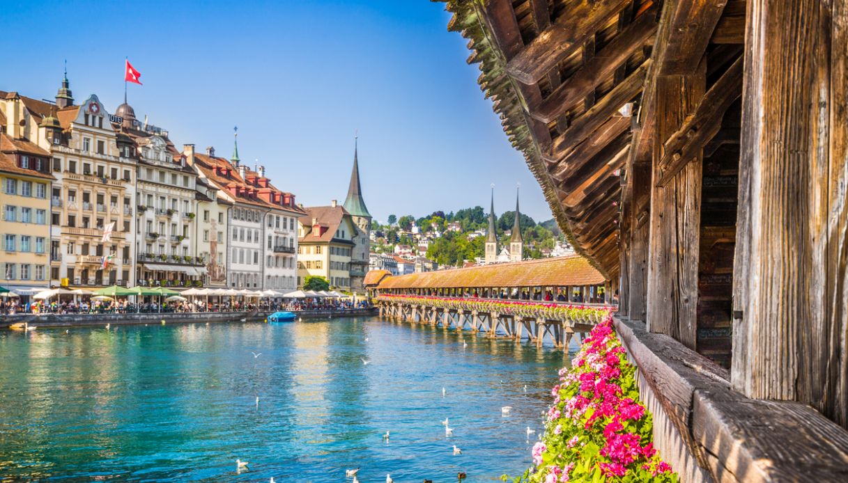 Centro storico di Lucerna, Svizzera