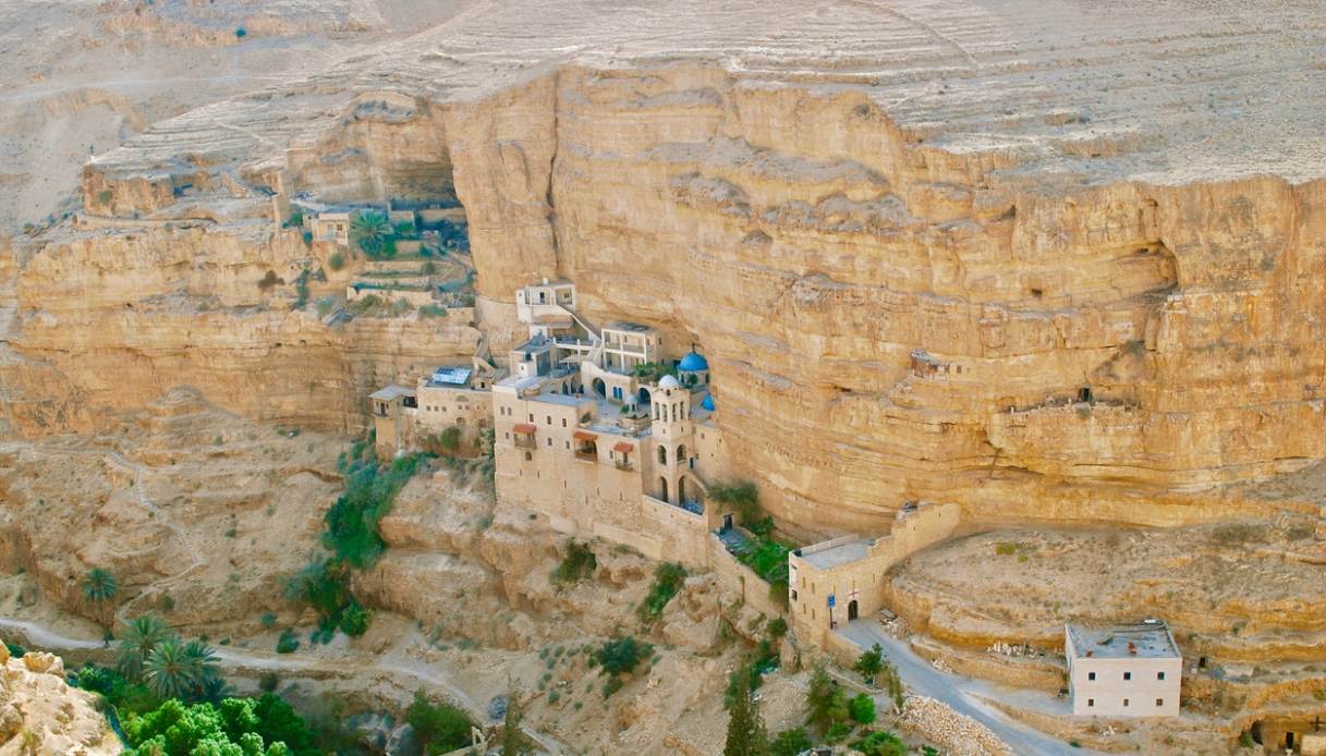 cosa vedere nel monastero di san giorgio nel deserto di giuda