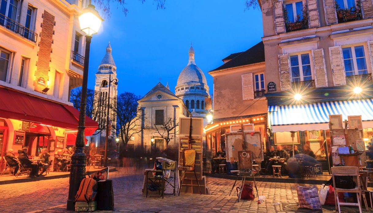 Montmartre e la Basilica del Sacro Cuore di Parigi
