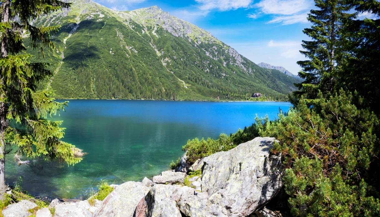 Morskie Oko l'occhio del mare in Polonia