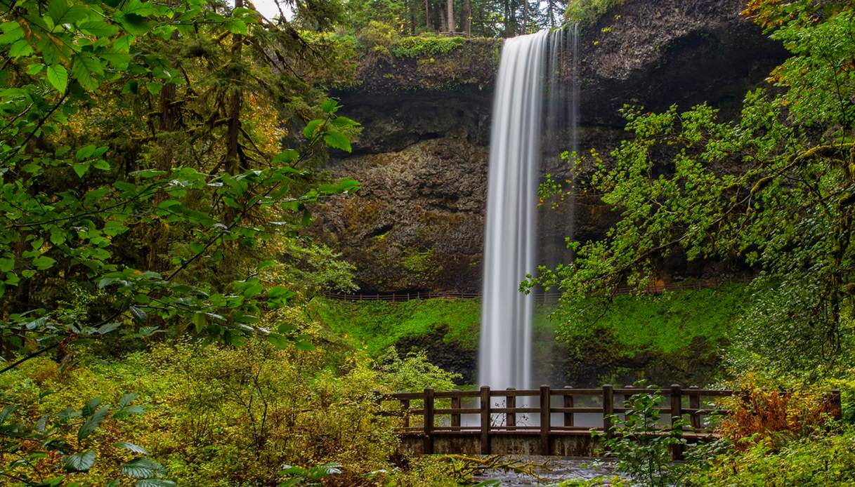 North Falls nel parco statale dell'Oregon