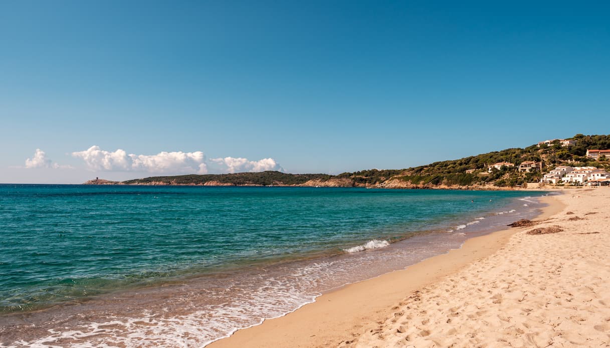 Plage de Péru, Corsica