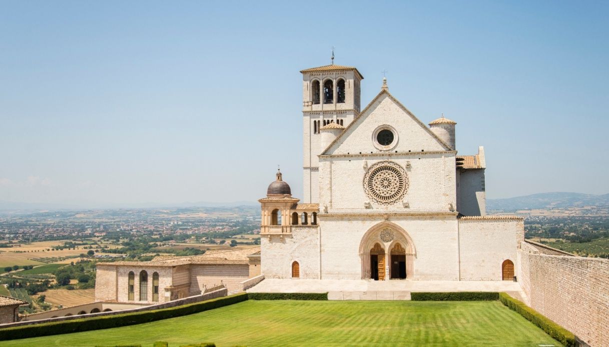 La basilica di San Francesco d'Assisi