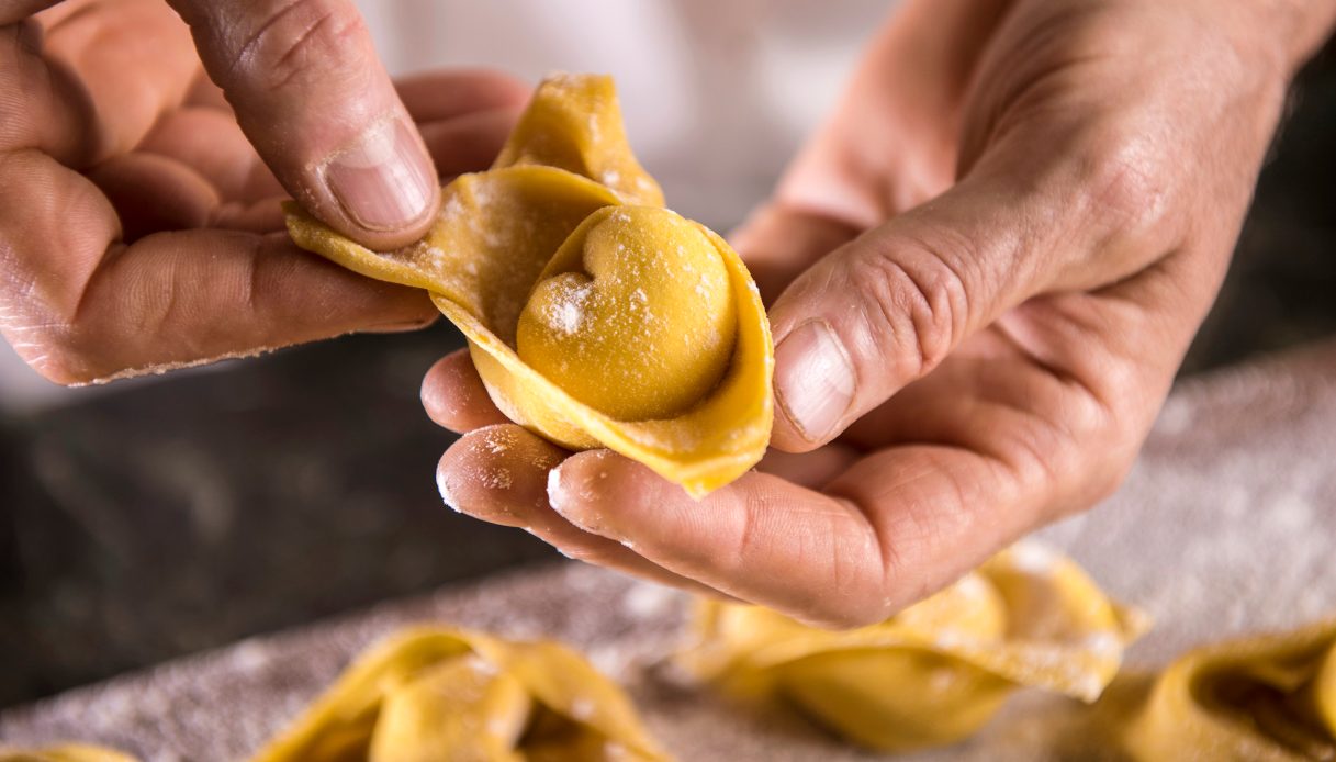 Tortellino fatto in casa a Bologna