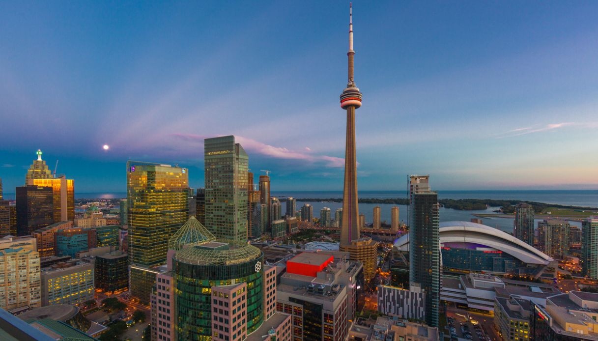 La vista della CN Tower