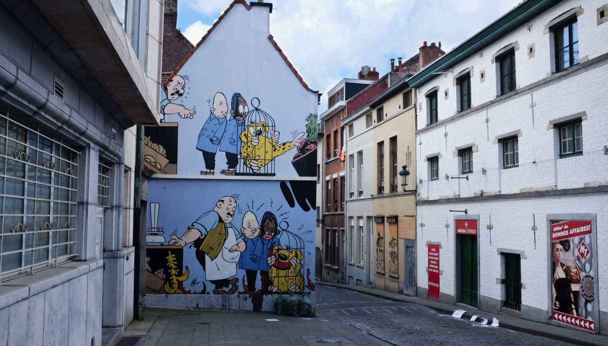 i fumetti e la street art a Bruxelles