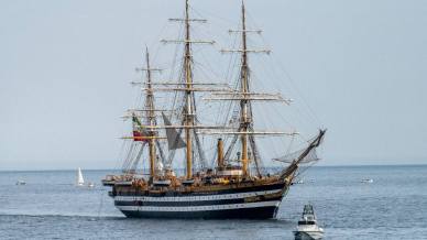 Quando il sogno salpa in porto: l’Amerigo Vespucci incanta Palermo