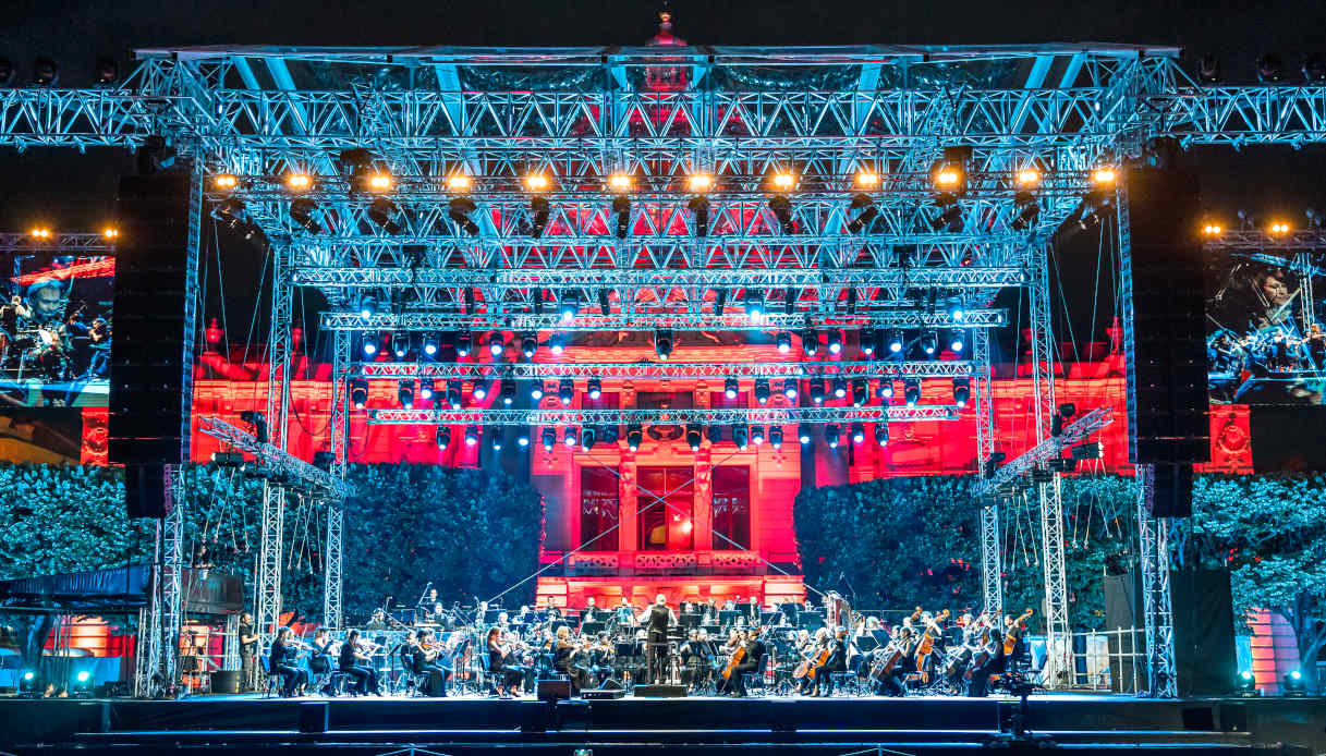 Il palco di Zagreb Classic