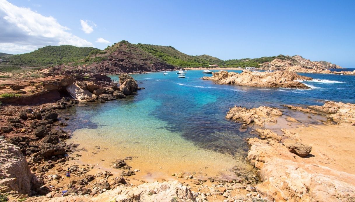 Cala Pregonda a Minorca