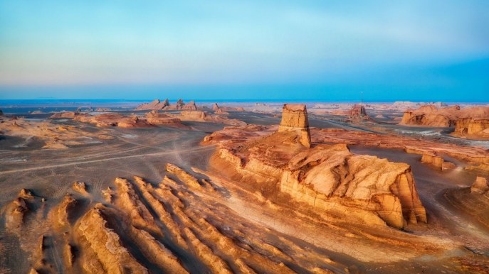 Il Dasht-e Lut è un deserto infernale: è il più caldo della Terra