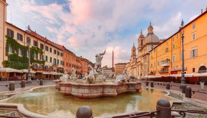 Fontana del Nettuno a Roma