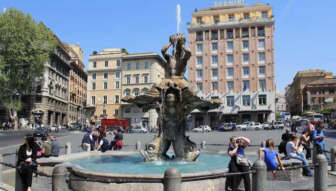 Fontana del Tritone, Roma