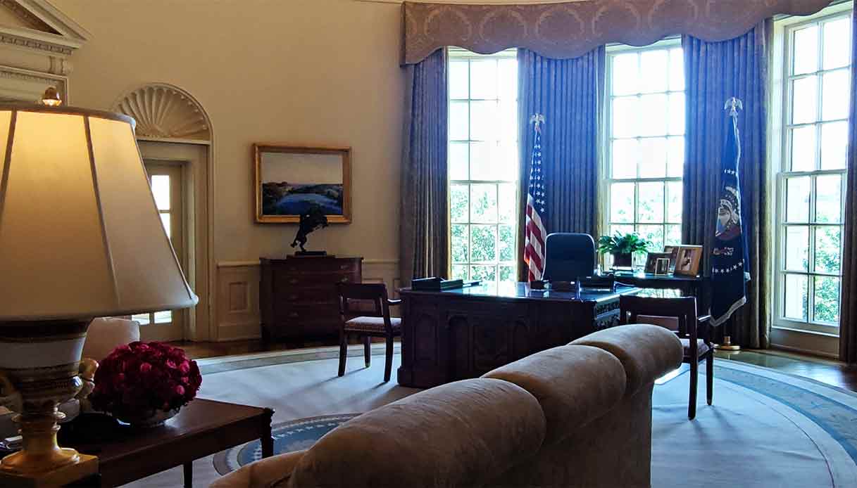 George-W-Bush-Presidential-Library-stanza-ovale