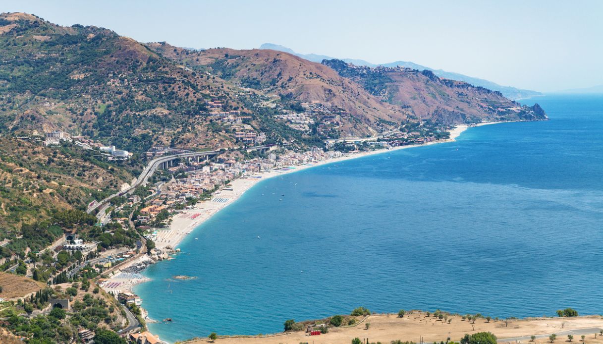 Letojanni, popolare località costiera. Sicilia