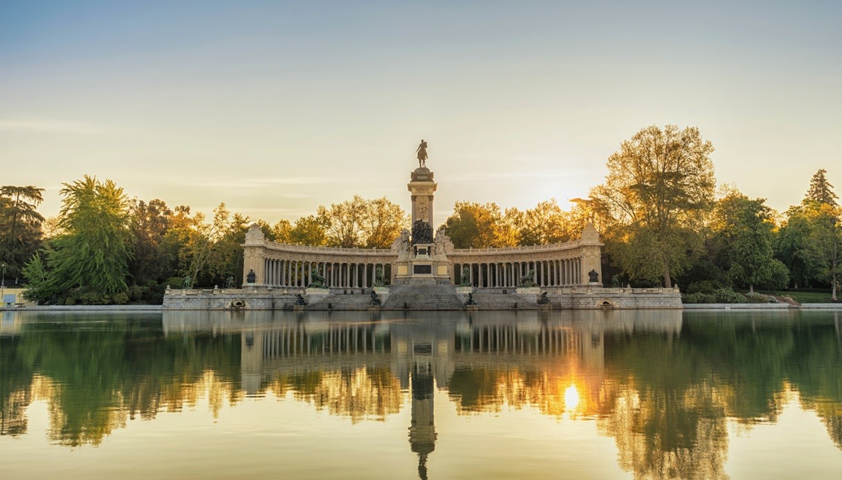 Parco del Retiro a Madrid
