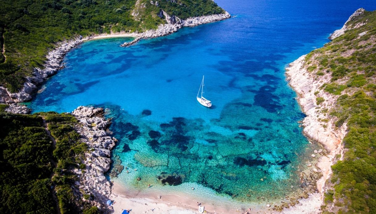 Corfù è una delle Isole della Grecia vicine all'Italia