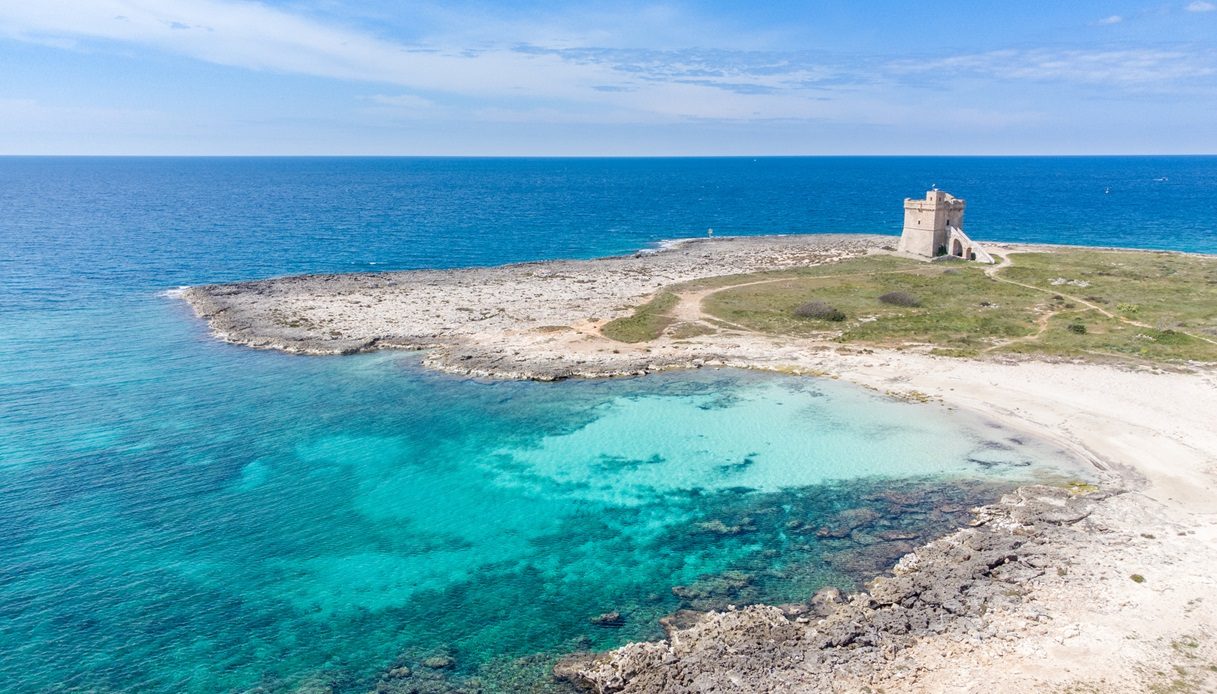 Spiaggia di Torre Squillace, in Salento