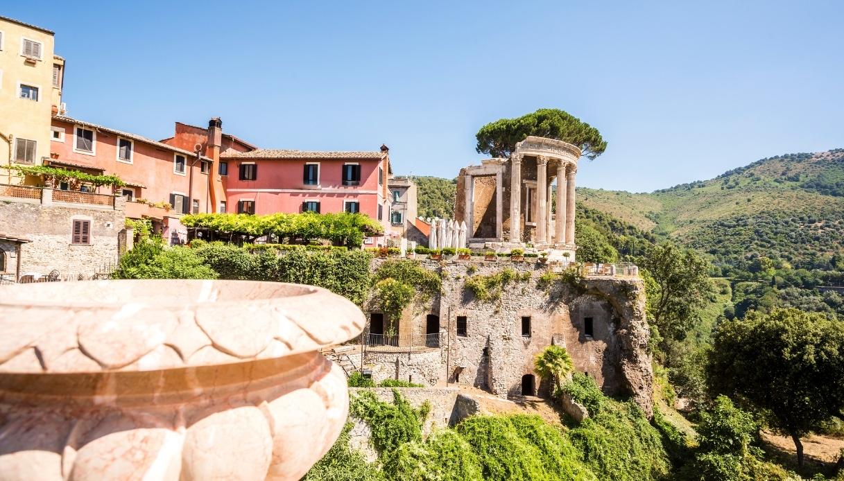 Parco della Villa Gregoriana a Tivoli