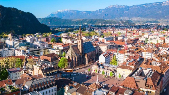 Per gli stranieri, Bolzano è il top per un city break estivo