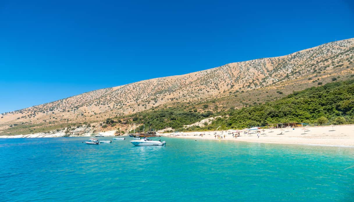 Spiagge nascoste dell'Albania: Krorëza Beach 
