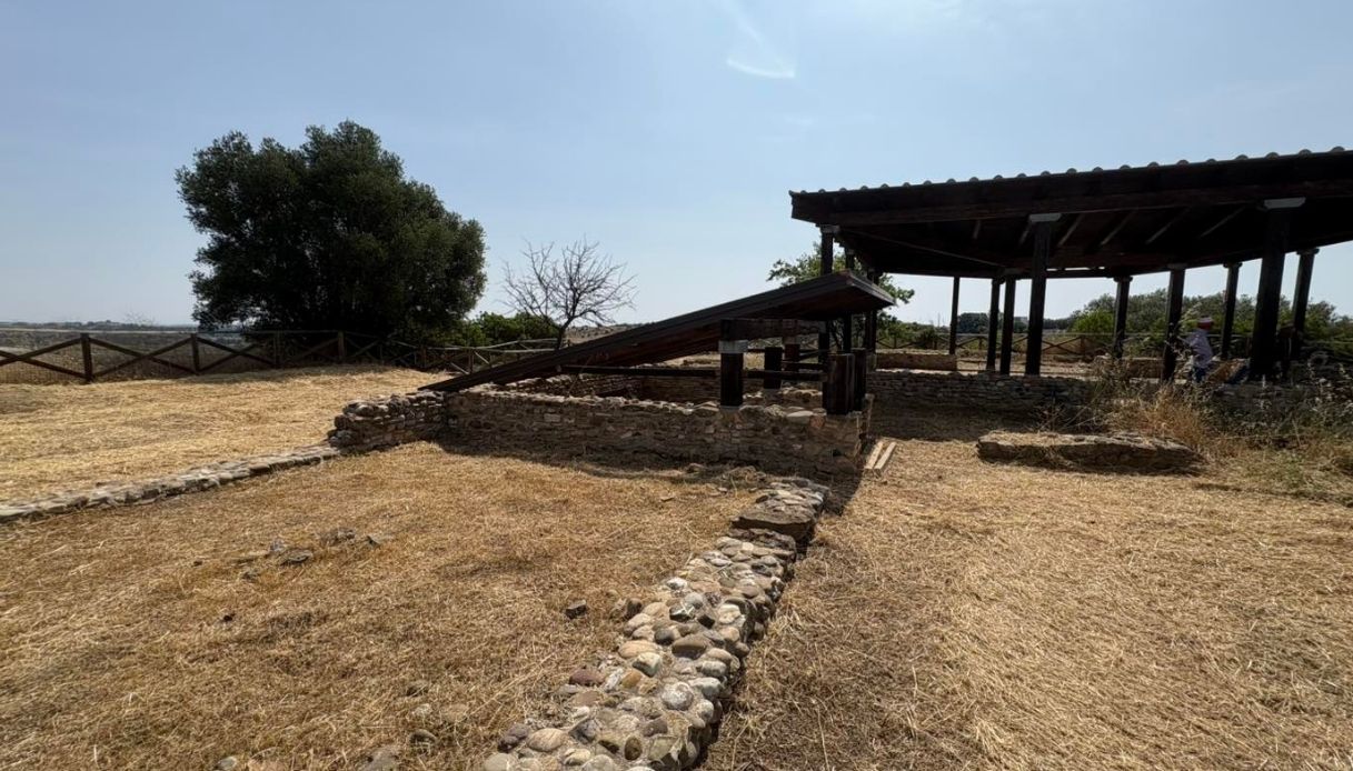 Visitare la villa romana nel sito archeologico Termitito