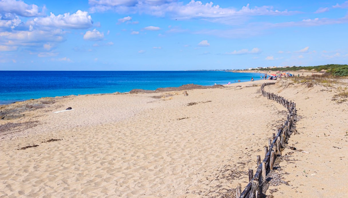 Spiaggia di Torre Colimena, Salento