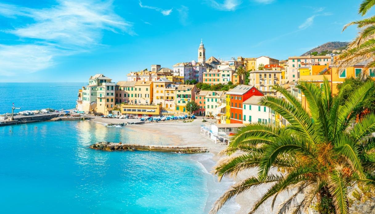 Spiaggia libera di Bogliasco 